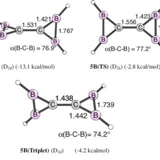 Optimized Geometries Of 3B Anti And 3B Syn At BP86 TZVPP And