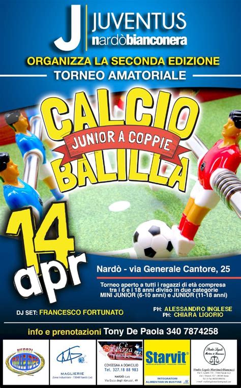 Torneo Junior Di Calcio Balilla Nard Il Tacco Di Bacco