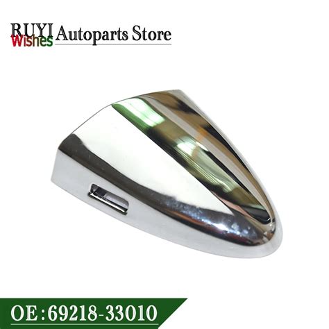 New 69218 33010 6921833010 Chrome Front Driver Side Door Handle CAP For