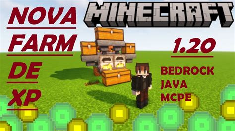 Farm De Xp 100 AutomÁtica Do Minecraft 1 20 Minecraft Java E Bedrock