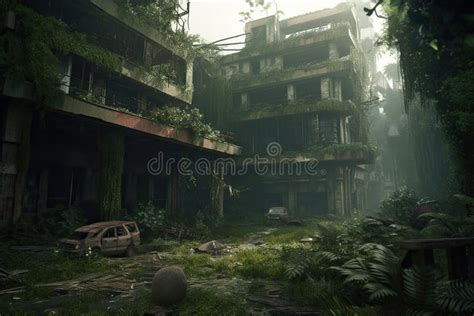 In A Post Apocalyptic Megacity The Absence Of People Creates An Eerie