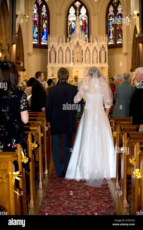 Bride And Groom Church Aisle Hi Res Stock Photography And Images Alamy