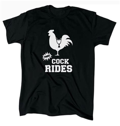 Free Cock Rides Funny Mens T Shirt Cotton Crew T Joke Tee