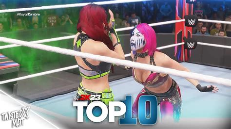 WWE 2K23 Women S Universe Mode Royal Rumble Highlights YouTube