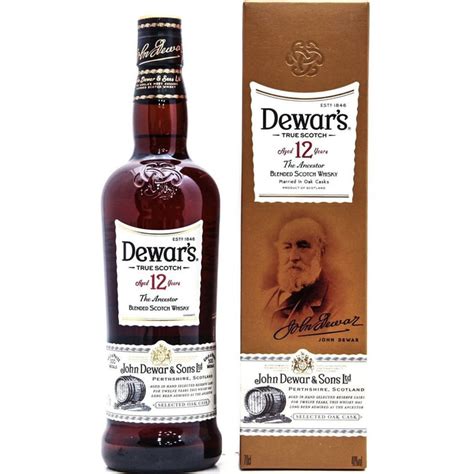 Dewars 12 Year Old Blended Scotch Whisky 70cl 40 The Really Good