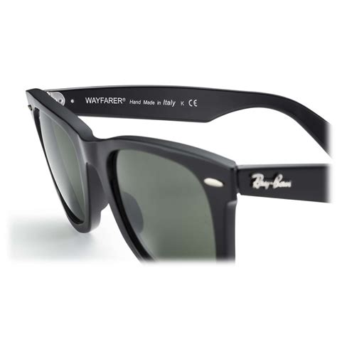 Ray Ban Rb2140 901 Original Wayfarer Classic Black Green