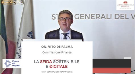 Vendingtv Stati Generali Intervento On Vito De Palma Commissione