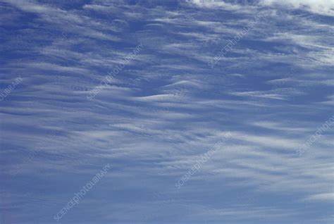 Cirrostratus Clouds - Stock Image - C017/4296 - Science Photo Library