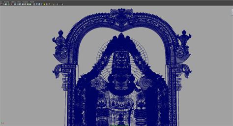 God Thirupathi Venkateswara Balaji 3d Model Cgtrader