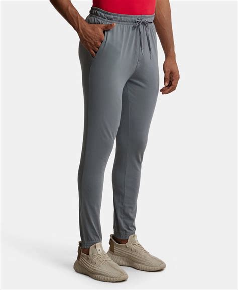 Buy Super Combed Cotton Rich Jogger With Stayfresh Treatment Performance Grey Sp31 Jockey India