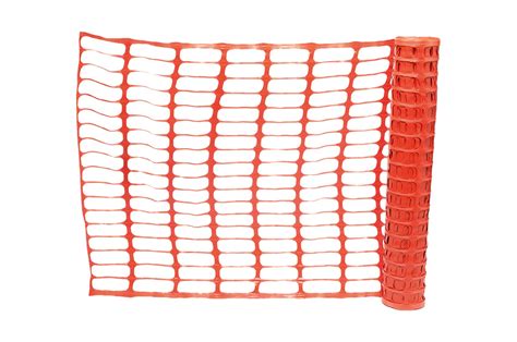 Orange Barrier Fencing Netting 1m X 50m Torne Valley