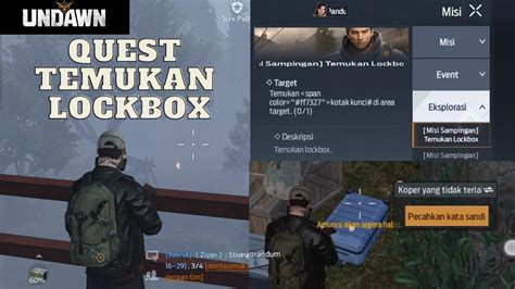 Cara Selesaikan Misi Temukan Lockbox Di Game Garena Undawn Youtube