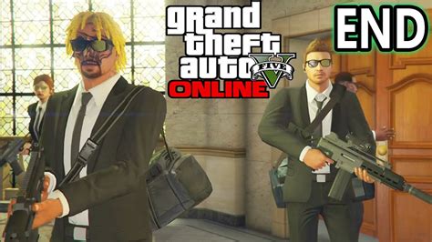 GTA 5 Heists Ending THE BANK HEIST PACIFIC STANDARD HEIST FINALE