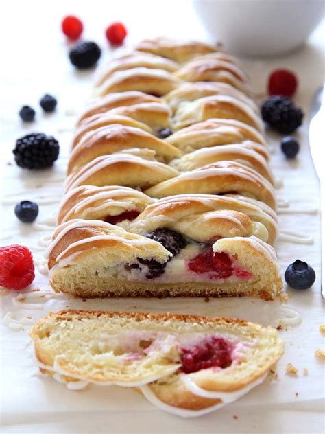 Summer Berry Danish Braid Red Star Yeast