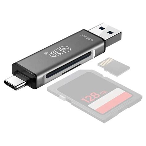 Wholesale Kawau C Q Type C Usb For Sd Tf Memory Card Reader Aluminum