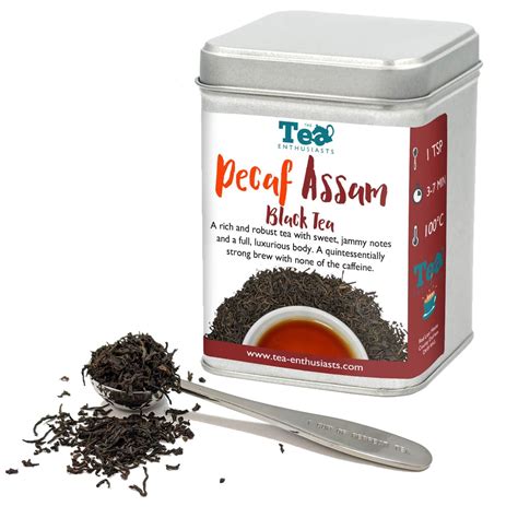 Decaf Assam Loose Leaf Black Tea Tea Enthusiasts