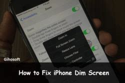 How to Fix Dim Screen Of iPhone XS/X/8/7/6 - 7 Solutions