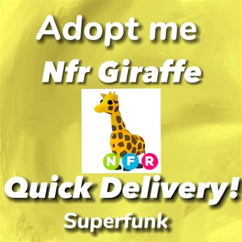 Nfr Giraffe Roblox Game Items Gameflip