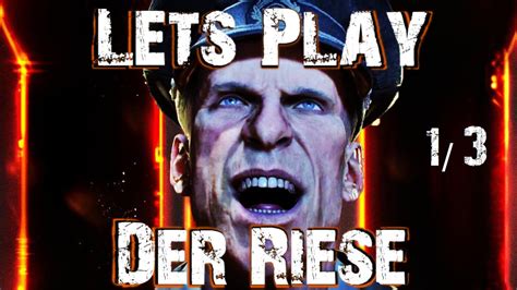 H Der Riese Cod Bo Zombie Gameplay Deutsch Ps Part Call Of