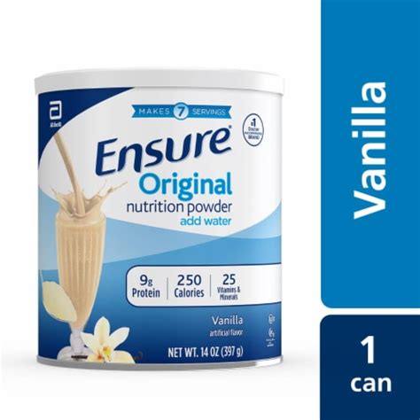 Ensure Original Vanilla Nutrition Powder 14 Oz Kroger