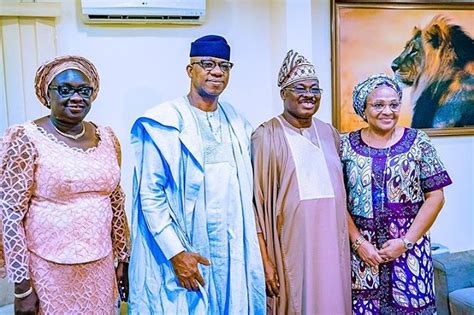 Governor Elect Of Ogun State Dapo Abiodun Visits Abiola Ajimobi