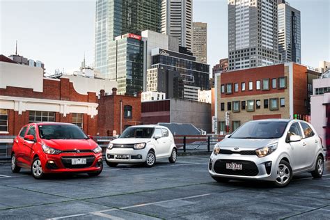 2017 Kia Picanto Vs Suzuki Ignis Vs Holden Spark Comparison Review