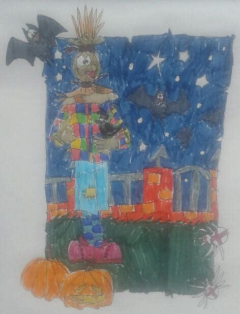 scarecrow  night  mosaikki  deviantart