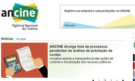 Ancine reprova contas de filmes feitos há 15 anos Jornal O Globo