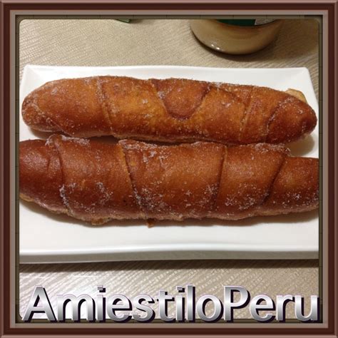 Churros Peruanos Rellenos De Cremita Pastel Era 😎 Peruvian Desserts