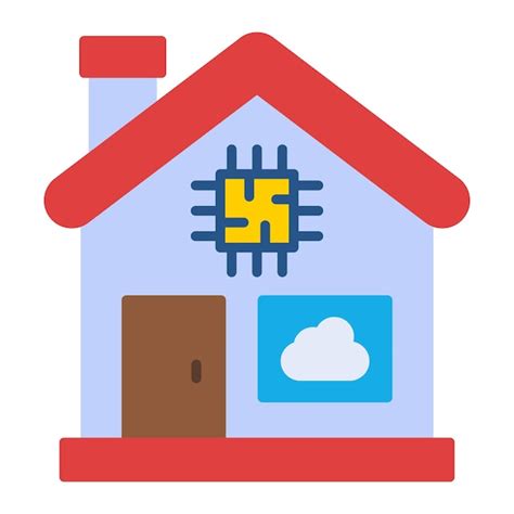 Premium Vector Smart House Icon