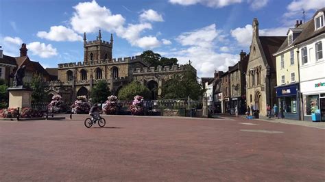 Huntingdon town centre - Cambridgeshire - YouTube