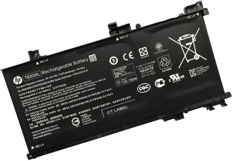 HP TE03XL TE04XL Battery For Pavilion 15 BC000 OMEN 15 AX000 Series