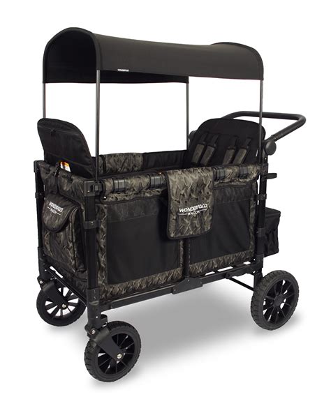 Wonderfold Wagon Pull And Push Quad 4 Seater Stroller Wagon Neiman Marcus