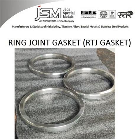 Ring Type Joint RTJ Gasket Thickness 25 Mm At Rs 25 Piece In Mumbai