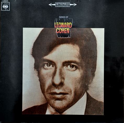 Leonard Cohen Songs Of Leonard Cohen Songs From A Room Catawiki