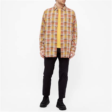 Battenwear Pocket T Shirt Mustard END Global