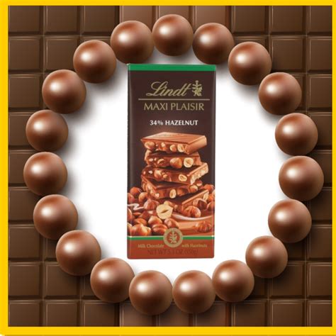 Lindt Maxi Plaisir Milk Chocolate Hazelnut G Exp Lazada