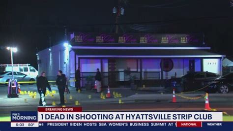 1 Dead 3 Hurt In Shooting At Hyattsville Strip Club Au