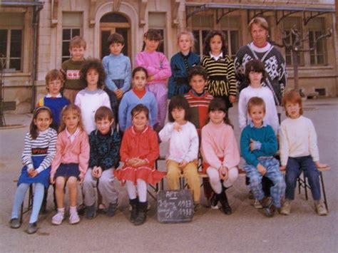 Photo De Classe CP 1986 87 De 1987 Ecole Jean Giono Apt Copains D