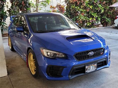 2021 Subaru Wrx Sti Base With 18x85 Enkei Rpf1 And Continental 245x45