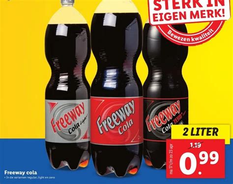 Freeway Cola Aanbieding Bij Lidl