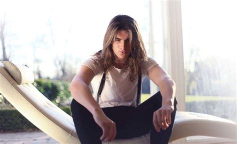 Pin On Hot And Beautiful Guy With Long Hair