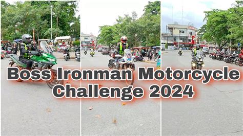 Boss Ironman Motorcycle Challenge 2024 Mindanao Leg YouTube