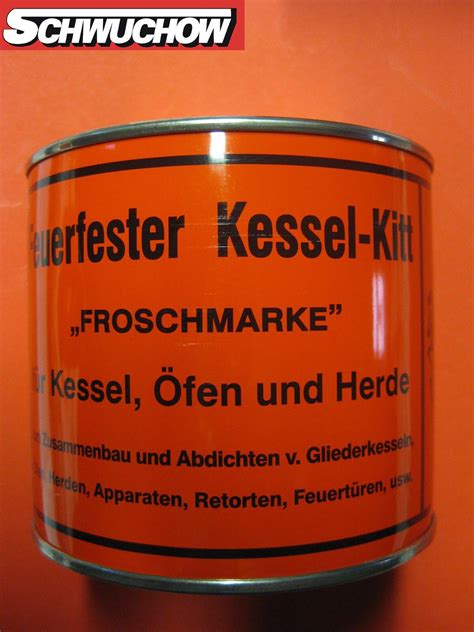 2 x 1 kg Feuerfester Kessel Kitt Kesselkitt Ofen Kamin Öfen 1000 gr