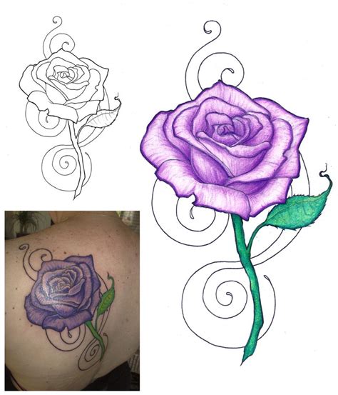 50 Beautiful Rose Tattoo Designs – EntertainmentMesh