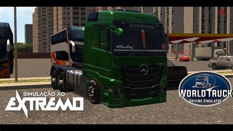 World Truck Driving Simulador Bora Pega Estrada Youtube