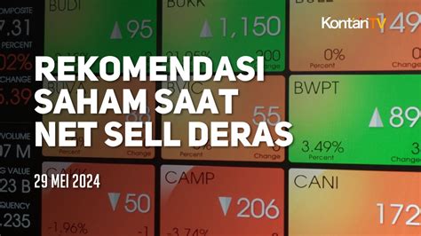 Akhir Mei Net Sell Makin Deras Rupiah Loyo Berikut Rekomendasi Saham