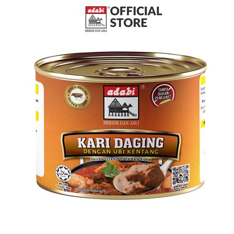 Adabi Kari Daging 160g Lazada