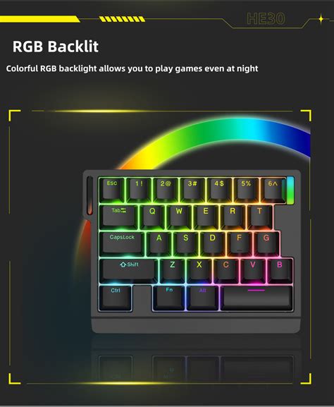 Zuoya He Magnetic Switch Mechanical Keyboard One Handed Rgb Backlight