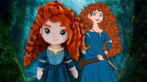 Merida 🏹🐻 Soft Plush Doll From Shopdisney Disney Store Review Youtube